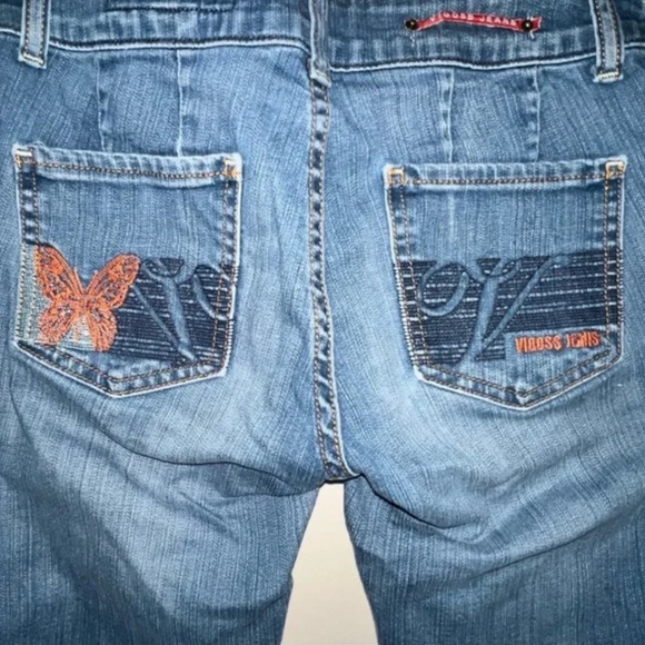 VIGOSS Y2K flare JEANS - Picture 3 of 5